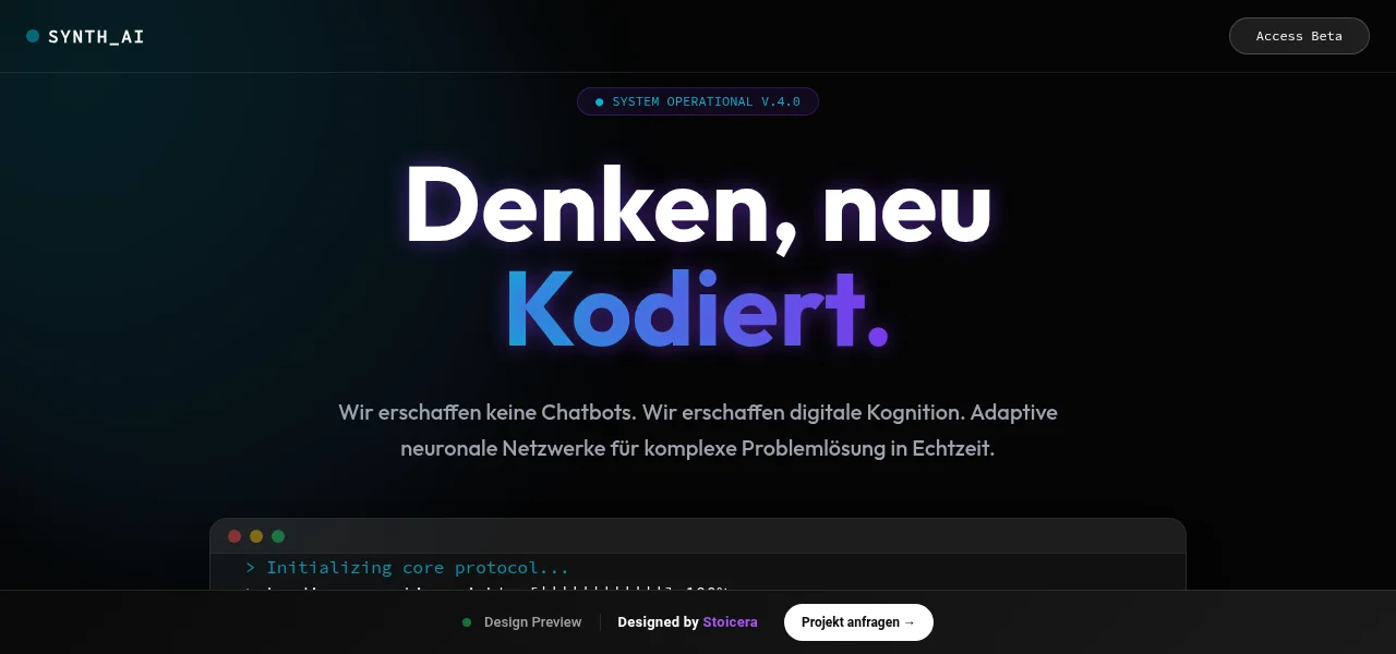 Ai — Entwurf