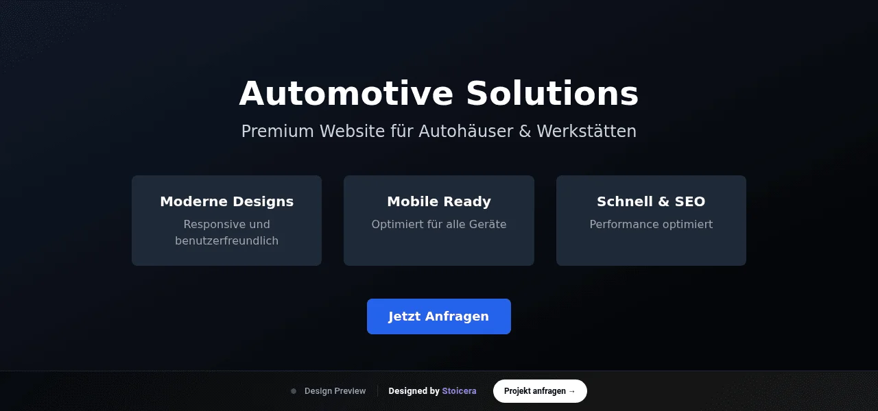 Automotive — Entwurf