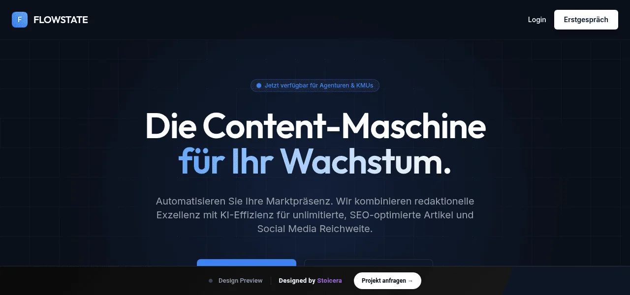 Content Marketing — Entwurf