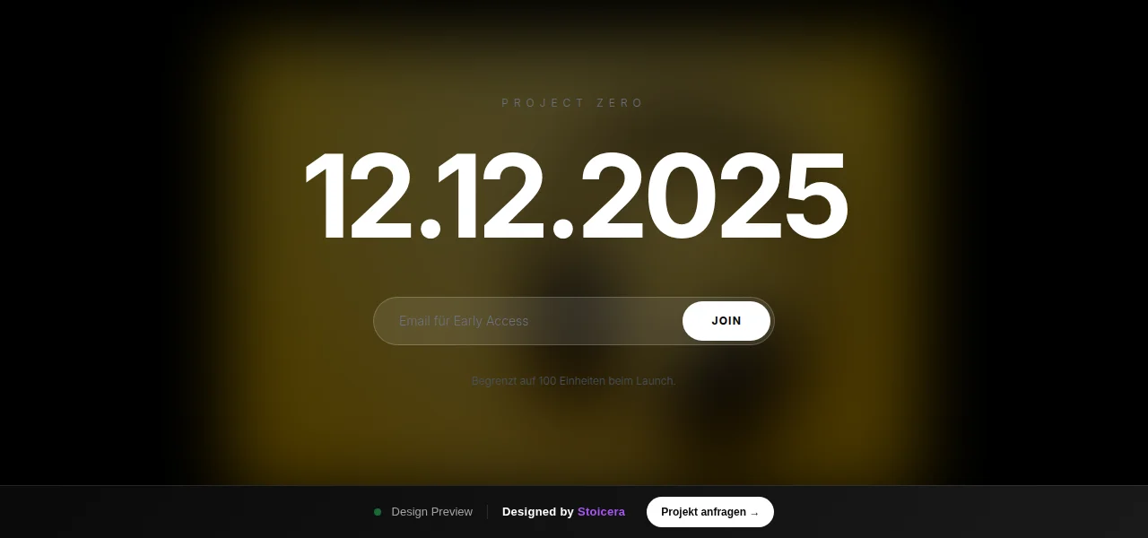 Launch — Entwurf