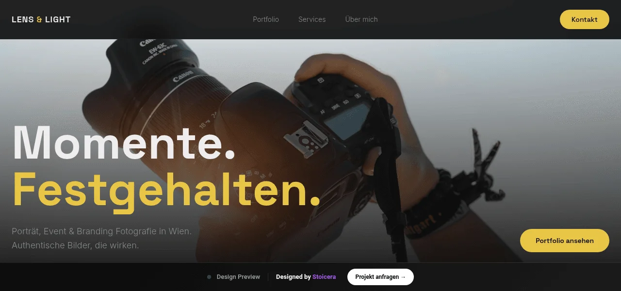 Photography — Entwurf