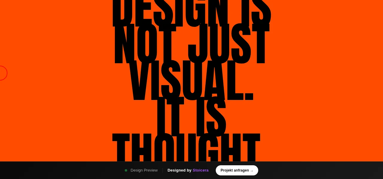 Poster — Entwurf