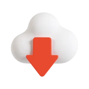 Stoicera Cloud Download Icon.