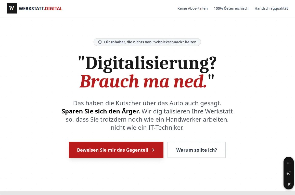 KFZ Digital — Digitale Werkstattverwaltung für KFZ-Betriebe mit Kunden- und Rechnungsverwaltung.