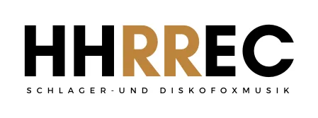 Logoentwurf für ein Musiklabel — HHRREC, „Schlager- und Diskofoxmusik"