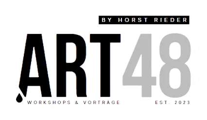 ART48 — die Zweitmarke für Kunst und Vorträge, aus achtzehn Entwürfen