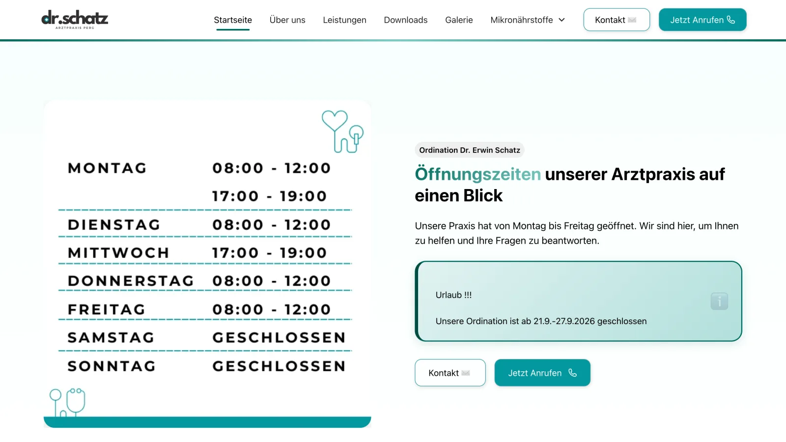 Dr. Erwin Schatz — Ansicht